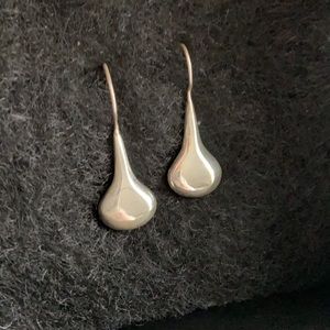NWOT Sterling Silver Teardrop Earrings